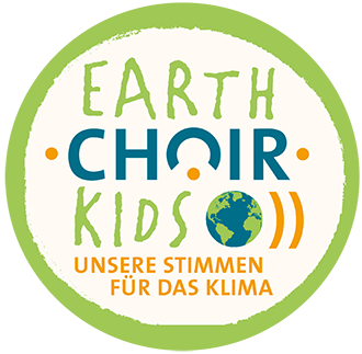 EARTH•CHOIR•KIDS – Logo rund